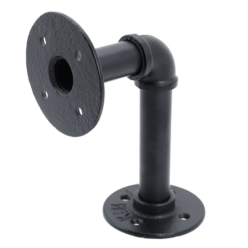 L-Shaped Iron Bracket Shelf