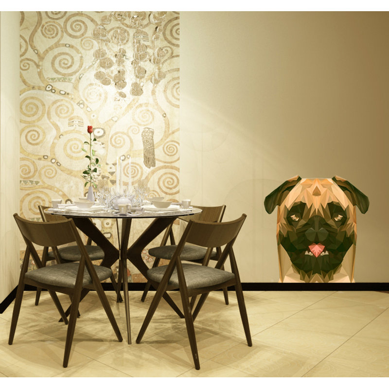 Animals Wall Decal, 33" H x 33" W