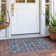Machine Washable Indoor/Outdoor Cicel ACN1155 Navy Rug