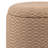 Modern Fabric Round Ottoman