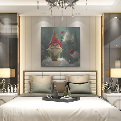 " Happy Christmas Gnome " Print
