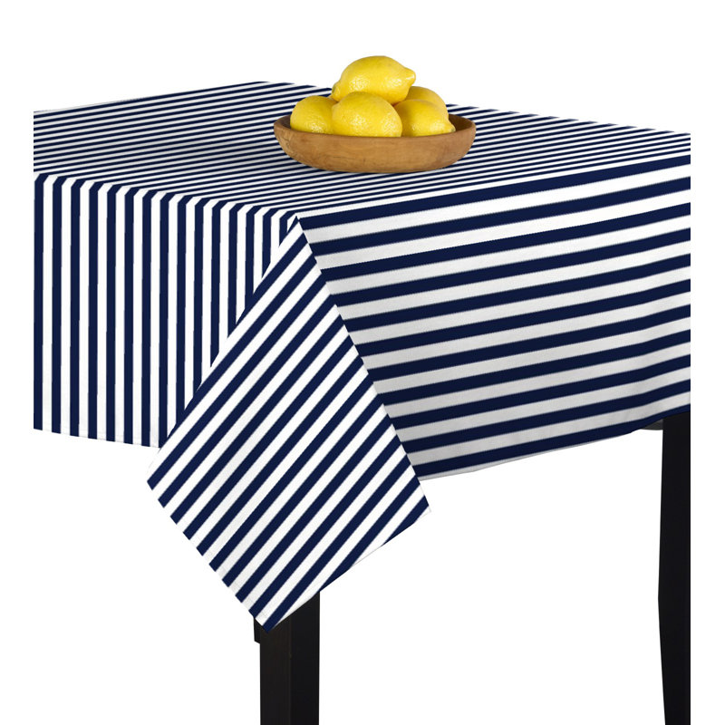 Cora Nautical Stripes Tablecloth