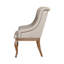 Ensemble de 2 fauteuils rembourrés en tissu