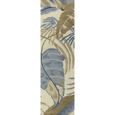 Vredenburgh Ocean Handmade Tufted Wool Area Rug