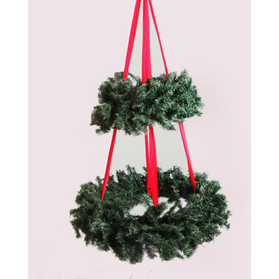 Couronne en pvc 52 po suspendue panier