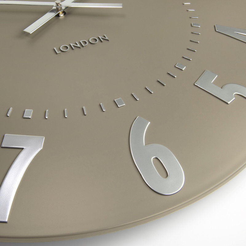 Wall Clock, 30 cm H x 30 cm W x 3.5 cm D