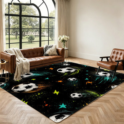 Tapis Vibrant Vibrant Soccer Ball