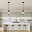 Luminaire suspendu en cristal glamour à 1 lumière pour îlot de cuisine, lustre ovale moderne pour salle à manger-557588472