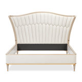 St. Charles Queen Upholstered Bed - Dove Gray