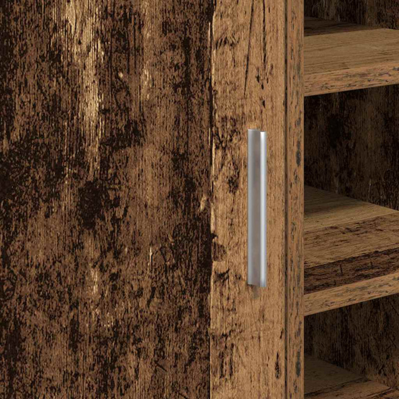 Sink Cabinet With Door 63 X 29 X 55 Cm Engineered Wood, Old Wood
