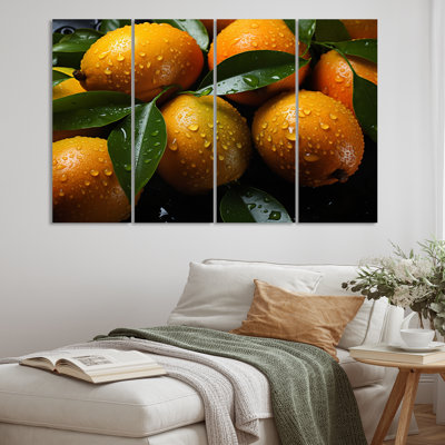 Modern Food & Beverage Wall Decor on Metal