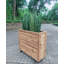 Jardinière mobile en bois avec roues verrouillables 40 po x 36 po x 12 po Ewura
