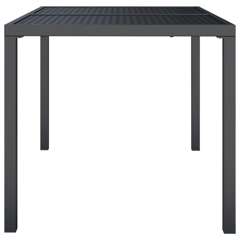 Doher Outdoor Dining Table, 72cm H x 110cm W x 80cm D