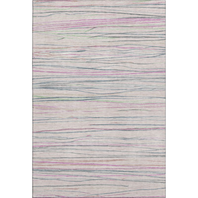 Premium Machine Washable Harjo AMF1603 Stripes Rug