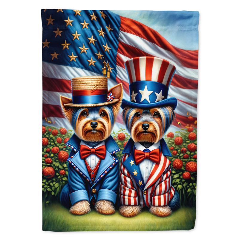 Drapeau All American Garden, Yorkshire Terrier
