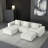modular sofa can be converted into an oversized sofaootrest  -114137353