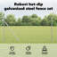 Hexagon Fence Galvanised Steel-291811683