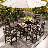 6-Person Hdpe Outdoor Dining Set-1938010583