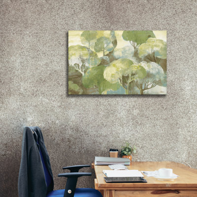 «Look Out At The Trees Cool» par Albena Hristova, art mural sur toile, 40 po x 26 po