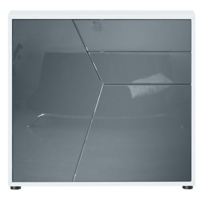 Amerissa 2 Drawer 79Cm W Combi Chest