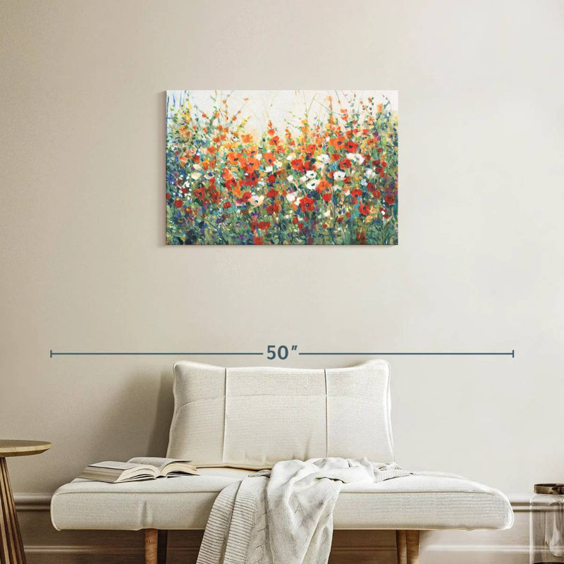 Garden In Bloom I Canvas Print, 30" H x 20" W x 1.25" D