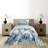 Flower Eclectic Floral Coverlet-1032350410