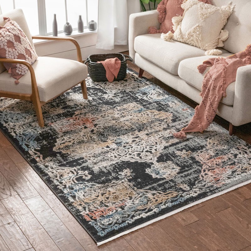 Oriental Area Rug, Rectangle 120 x 160 cm
