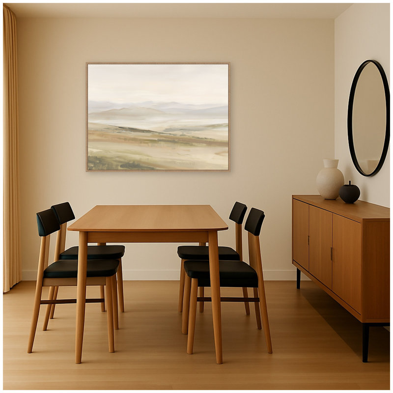 «Fading Fields III» par Amy Lighthall, reproduction d'art sur toile encadrée