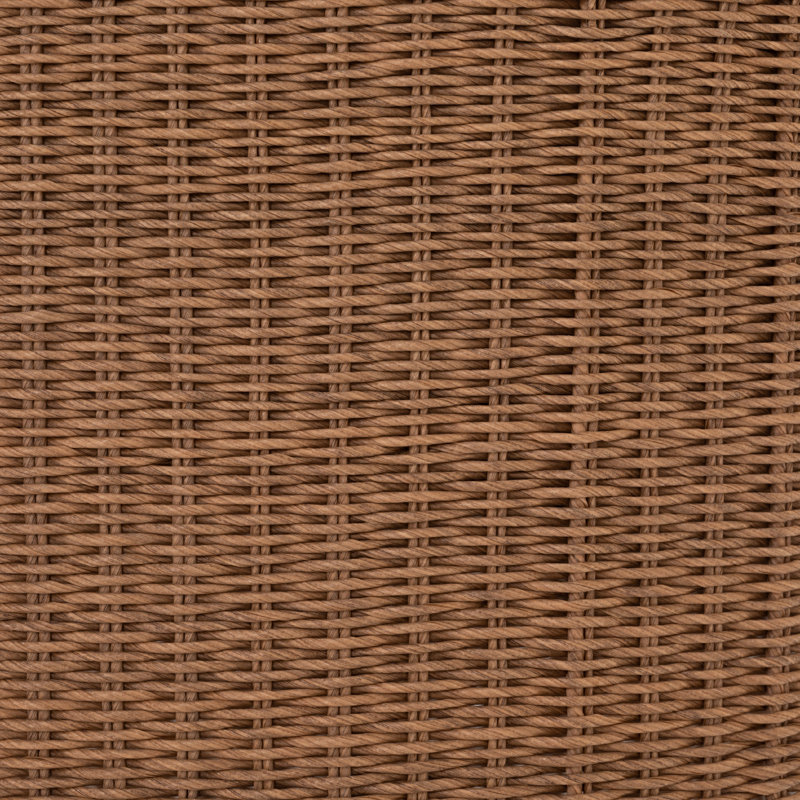 Tucson Outdoor Lounge Chair, Dark Brown