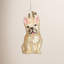 Figurine suspendue bouledogue français