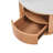 Round Nesting Coffee Table With White Marble Top (Only Including Table)