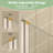 35-36-inch Brushed Nickel Frameless Pivot Shower Door-123944016