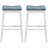 Alaaddin Upholstered Counter Stool with Solid Wood Frame-479155301