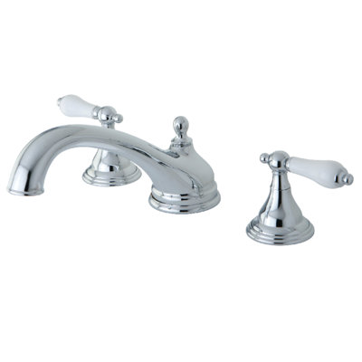 Kingston Brass Vintage Two-Handle 3-Hole Deck Mount Roman Tub Faucet