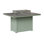 Donoma Rectangular Dining Fire Pit Table