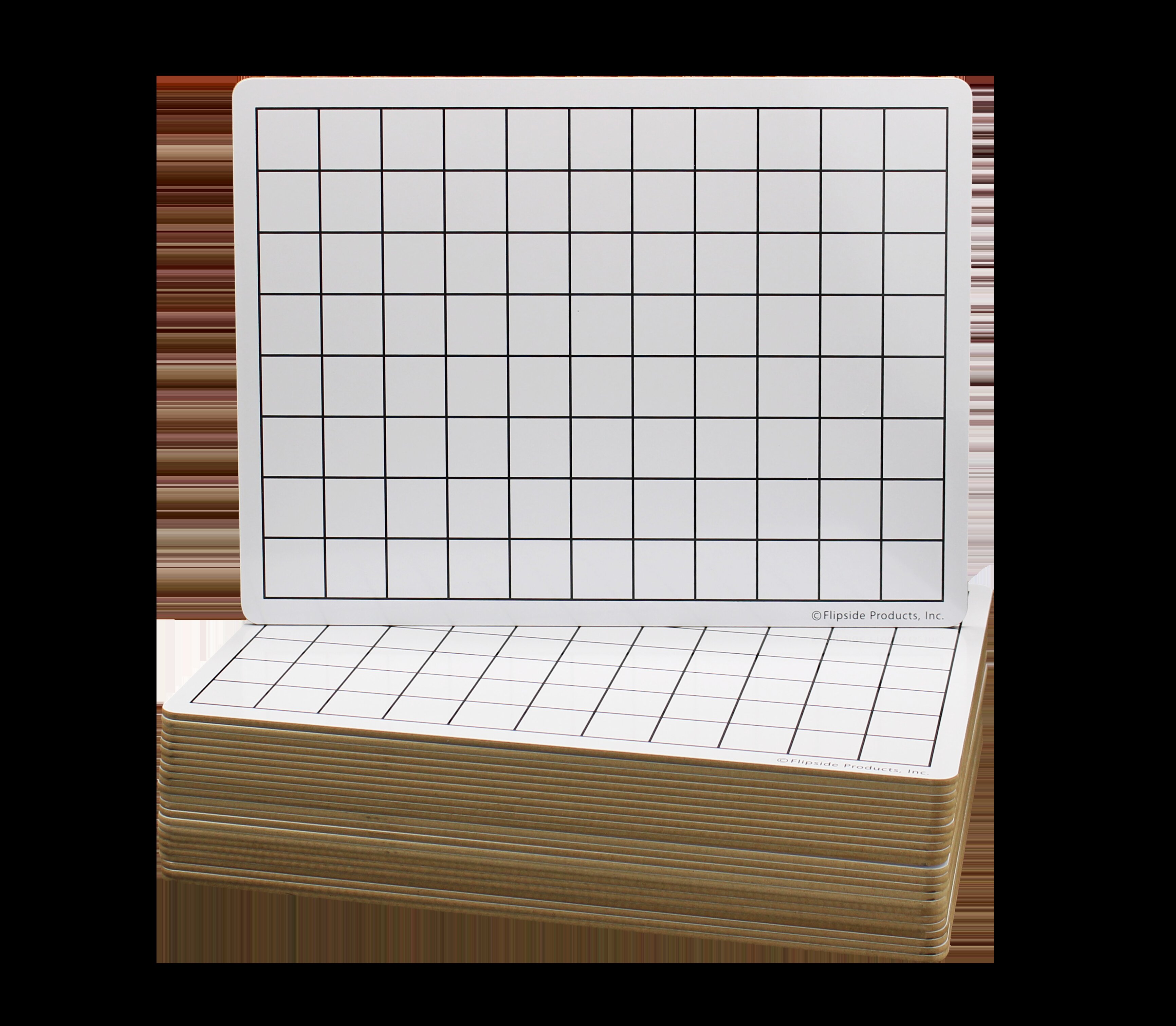 Grid Side/Plain Side Dry Erase Lap Board by Flipside Products, Inc