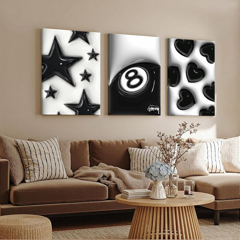 3 Piece Wrapped Canvas Print