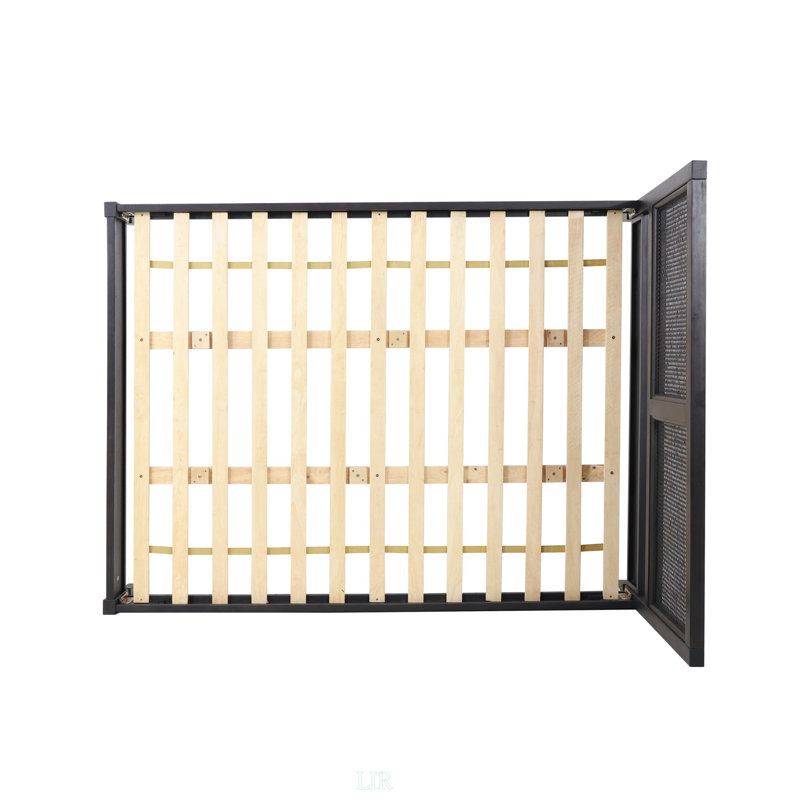 Queen Bed With Rattan Headboard