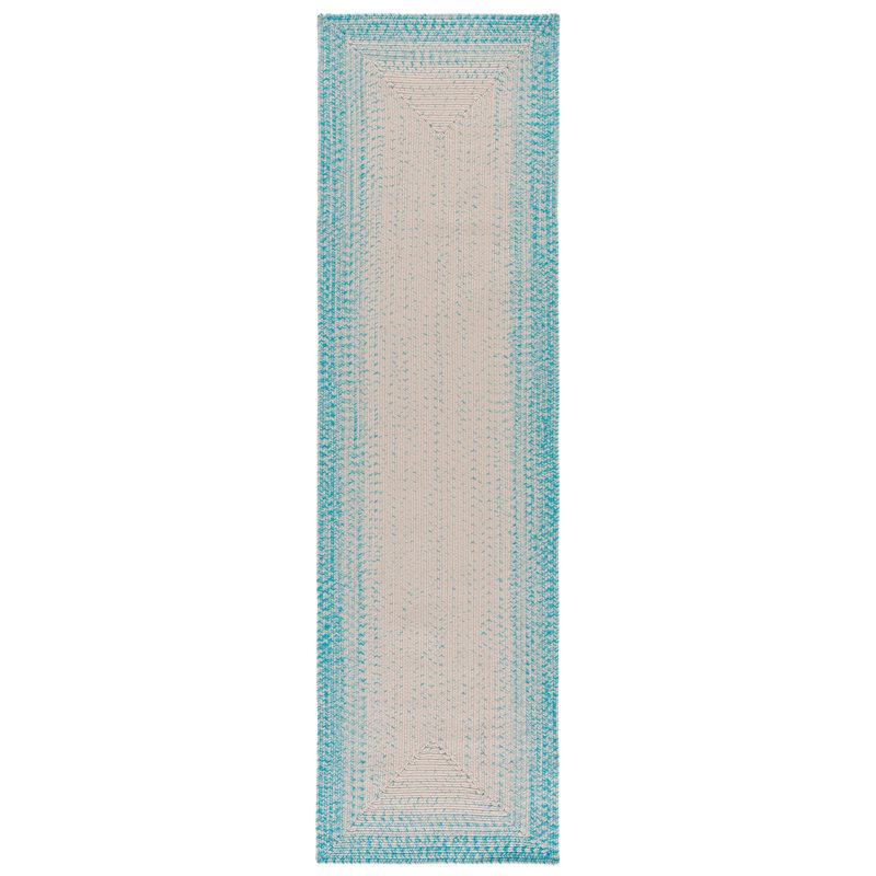 Braided 283 Hand Woven Performance Machine Washable No Pattern Rug, Runner 2'3" x 8'