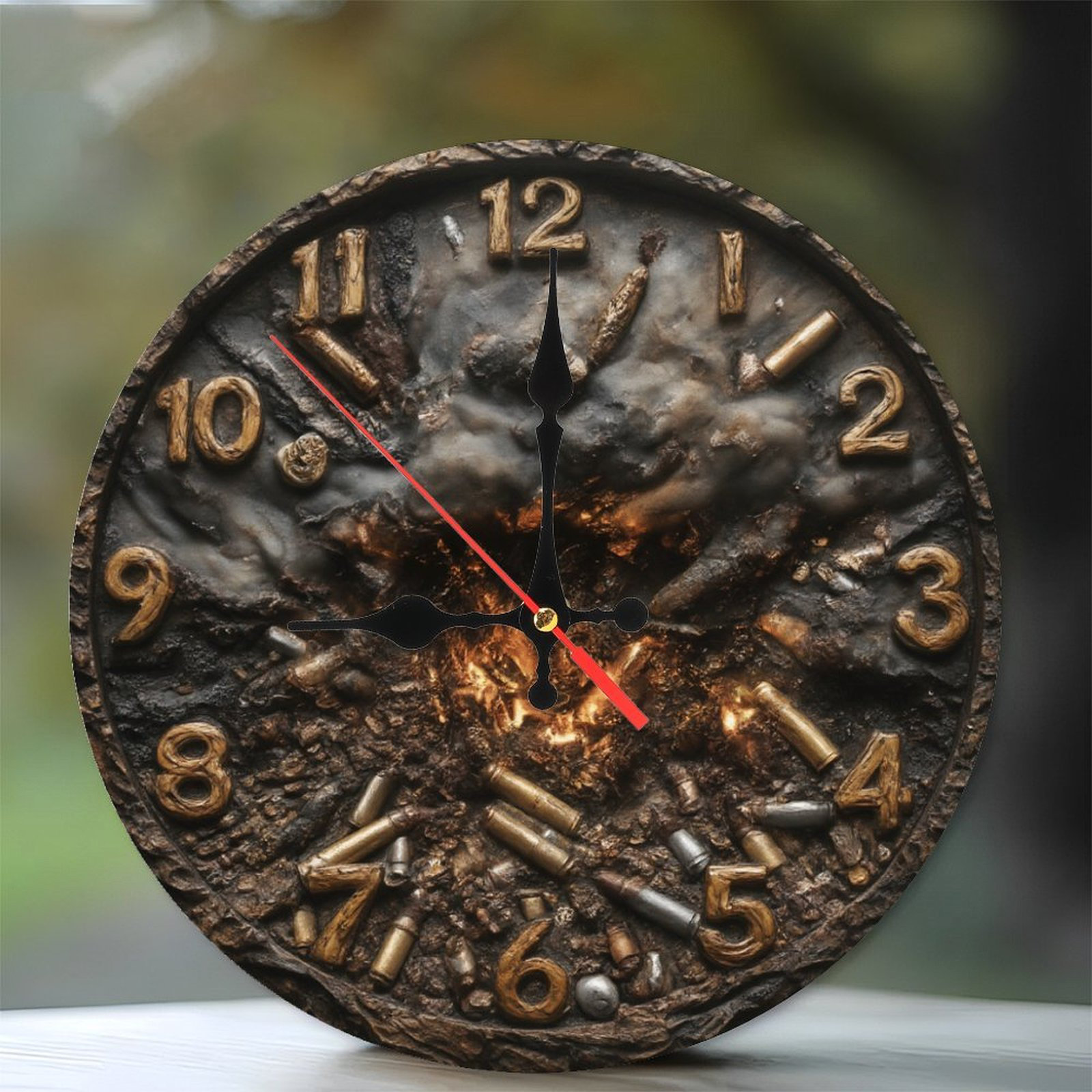 Wall Clock Rumble Dakota Fields 10