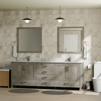 Ensemble de meuble-lavabo double 80 po Jacques