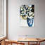 Avery en fleurs en bleu-108560221