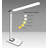 Mount-It! LED Desk Lamp With USB Charging Port Dimmable Touch Controls with Color Adjustment