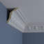 Moulure pour œuf et couronne D 5 po H 5 1/4 po x P 4 po x P 6 5/8 po x L 94 1/2 po