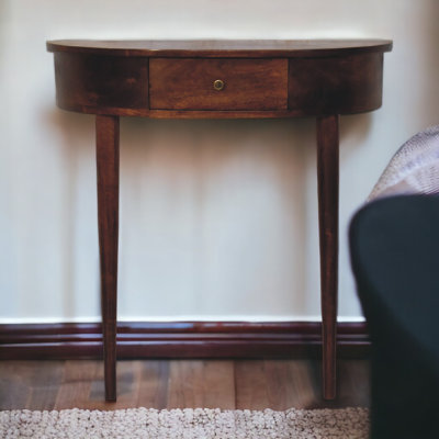 Console en châtaignier sans dossier