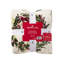Couverture de Noël réversible en peluche Hallmark Wreath 50 po x 70 po
