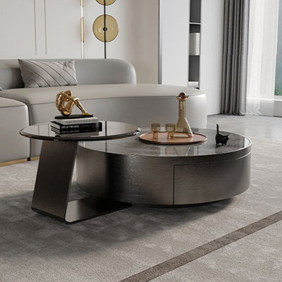 Italian light luxury coffee table set