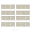 Habanera Decor 11-7/8 In. X 35-1/2 In. Ceramic Wall Tile-574077820