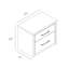Ensemble de tables de chevet 27 po Winslet-785409250-785409249
