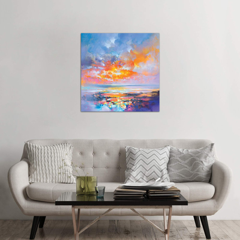 Hebridean Particles by Scott Naismith - Wrapped Canvas Painting, 66.04 cm H x 66.04 cm W x 1.91 cm D